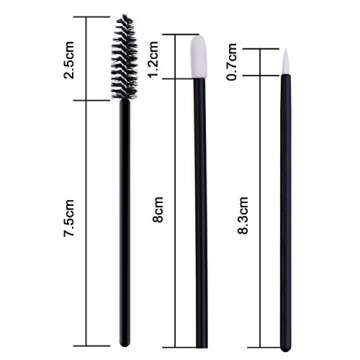 HGFLMR eBoot 150 Disposable Lip Brushes Makeup Kit