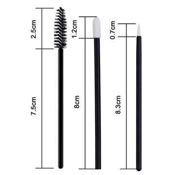 HGFLMR eBoot 150 Disposable Lip Brushes Makeup Kit