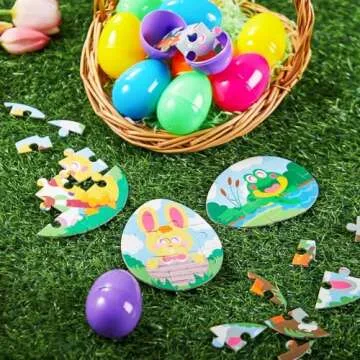 JOYIN Easter Egg Jigsaw Puzzle - Ultimate Kids Party Favor