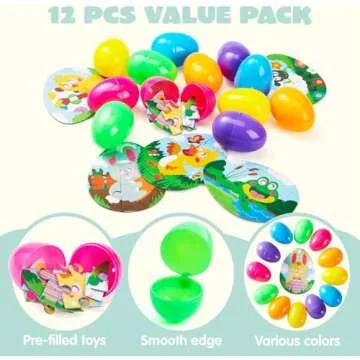 JOYIN Easter Egg Jigsaw Puzzle - Ultimate Kids Party Favor
