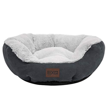 Luxurious EXQ Home Cat Bed L Grey for Happy Cats