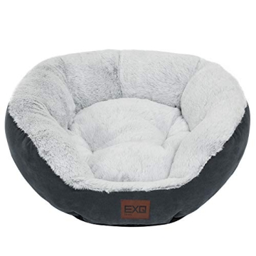 Luxurious EXQ Home Cat Bed L Grey for Happy Cats