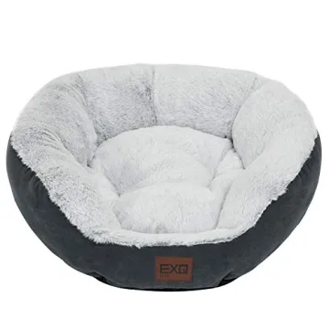 Luxurious EXQ Home Cat Bed L Grey for Happy Cats