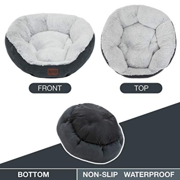 Luxurious EXQ Home Cat Bed L Grey for Happy Cats
