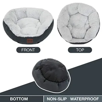 Luxurious EXQ Home Cat Bed L Grey for Happy Cats