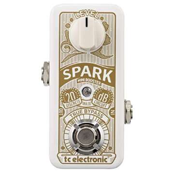 TC Electronic SPARK MINI BOOSTER Ultra-Compact Booster Pedal with PrimeTime Switching and Fully Anal...
