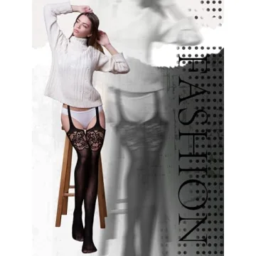 Stylish Jadive Fishnet Thigh High Stockings for Plus Sizes