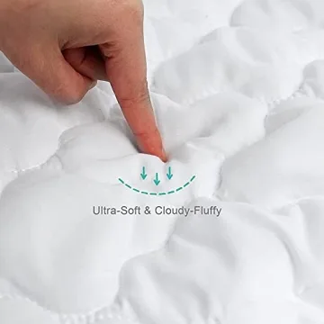 Biloban Crib Mattress Protector Waterproof Soft Noiseless