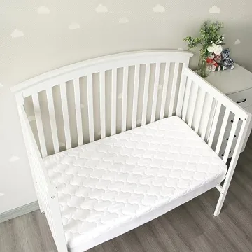 Biloban Crib Mattress Protector Waterproof Soft Noiseless