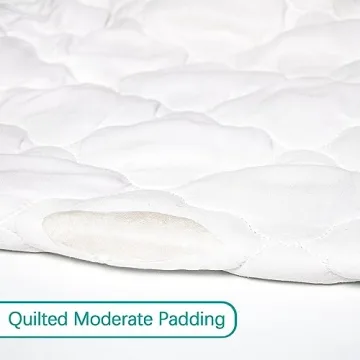 Biloban Crib Mattress Protector Waterproof Soft Noiseless