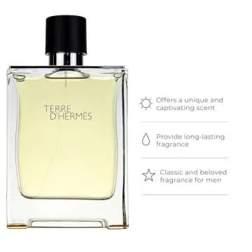 Terre D'Hermes Eau De Toilette Spray 6.7 Oz for Men