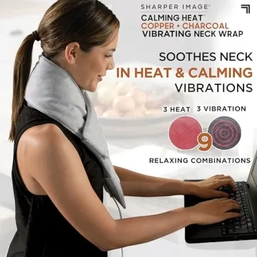 Calming Heat Neck Wrap for Comfortable Pain Relief
