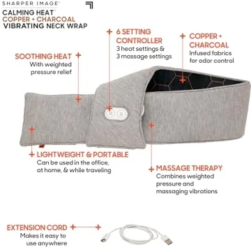 Calming Heat Neck Wrap for Comfortable Pain Relief