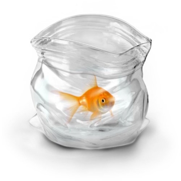 Genuine Fred UNZIPPED Hand-Blown Glass Bowl for Gifting