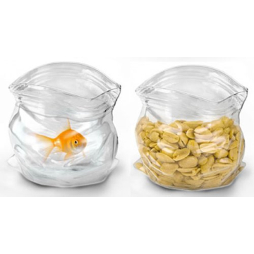 Genuine Fred UNZIPPED Hand-Blown Glass Bowl for Gifting