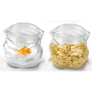 Genuine Fred UNZIPPED Hand-Blown Glass Bowl for Gifting