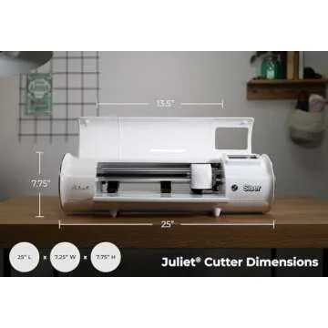 Siser Juliet High-Definition Cutter - 12" Professional Cutting Machine for Vinyl, Paper, and More – WiFi Compatible with Windows & Mac - Includes Leonardo Design Studio Software…
