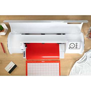 Siser Juliet High-Definition Cutter - 12" Professional Cutting Machine for Vinyl, Paper, and More – WiFi Compatible with Windows & Mac - Includes Leonardo Design Studio Software…