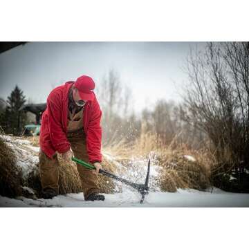 Hooyman Heavy Duty Pick Mattock for Gardening and Landscaping
