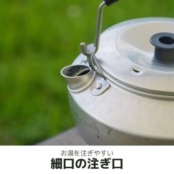 TRANGIA 27 Aluminium Kettle (0.6-Liter), Multi