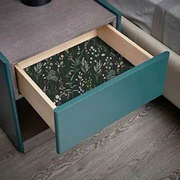 JiffDiff Floral Peel and Stick Wallpaper for Easy Decor