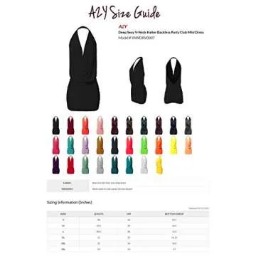 Women's Deep Sexy V-Neck Halter Backless Party Club Mini Dress (S-3XL)