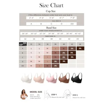 Vertvie Women's Seamless Bras No Underwire Scalloped Push Up Bras Soft Wireless Comfort Bralettes Full Coverage Everyday Bra (Coffee,Small)
