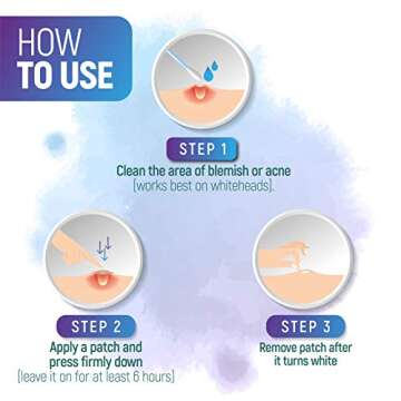 ECCO PURE Acne Patch - Hydrocolloid Pimple Patches with Tea Tree Oil - Invisible Facial Dots Stickers as Zit Remover, Skin Care Treatment, Blemish Spot Cover for Teen and Adult (36 Count)