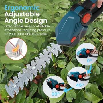 Aenlv Cordless Hedge Trimmer for All Your Gardening Needs