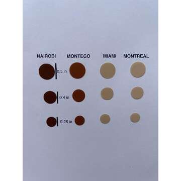 MATCHED Hydrocolloid Pimple Patches - Truly Invisible Pimple Patches - 3 Sizes, 72-Count(1 Pack )- Acne patches that match your skin tone & makeup - Acne Skincare (MIAMI)