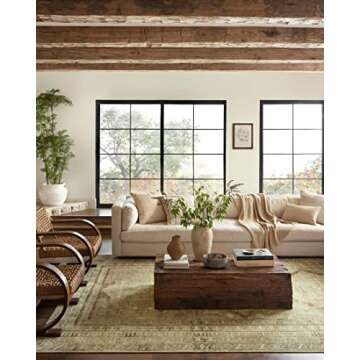 Loloi Sinclair Collection Khaki/Tobacco Area Rug