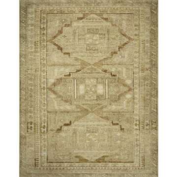 Loloi Sinclair Collection Khaki/Tobacco Area Rug