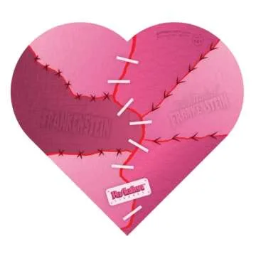 Super7 Universal Monsters Frankenstein and Bride of Frankenstein Valentine's Day Heart Box - (2-Pack...
