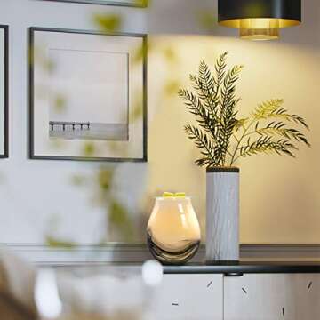 EQUSUPRO Electric Wax Melts Warmer Burner Essential Oil Warmer Wax Tart Burner Fragrance Night Light Aroma Decorative for Home Office Bedroom Living Room Decor Gifts