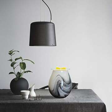 EQUSUPRO Electric Wax Melts Warmer Burner Essential Oil Warmer Wax Tart Burner Fragrance Night Light Aroma Decorative for Home Office Bedroom Living Room Decor Gifts