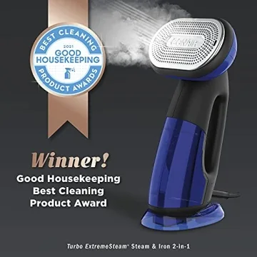 Conair 2-in-1 Handheld Steamer Iron Turbo ExtremeSteam 1875W