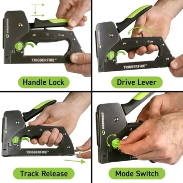 Surebonder TRIGGERFIRE Staple Gun with Adjustable Depth
