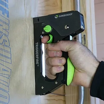 Surebonder TRIGGERFIRE Staple Gun with Adjustable Depth