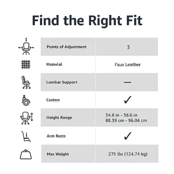 Affordable Ergonomic Office Desk Chair for Comfort