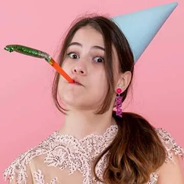 Happy Birthday Earrings Lightweight Beaded Designs for Women