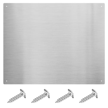 EKON Stainless Steel Backsplash 24 x 30 Inch - Kitchen Shield