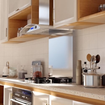 EKON 24x30 Stainless Steel Backsplash - Easy Install