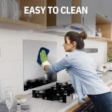 EKON 24x30 Stainless Steel Backsplash - Easy Install