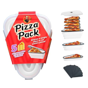 The Perfect Pizza Pack™ - Space Saving Pizza Container