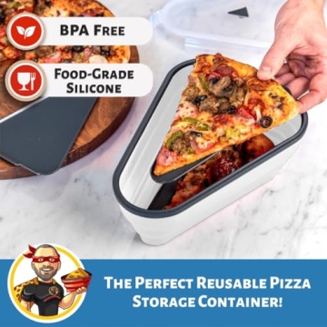 The Perfect Pizza Pack™ - Space Saving Pizza Container