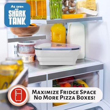 The Perfect Pizza Pack™ - Space Saving Pizza Container