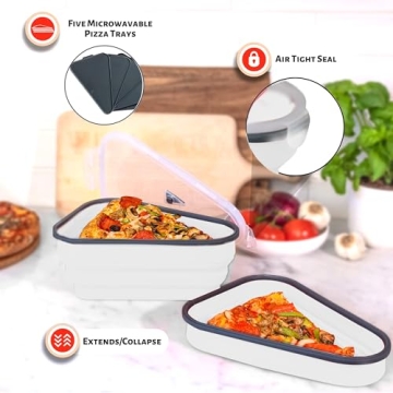 The Perfect Pizza Pack™ - Space Saving Pizza Container
