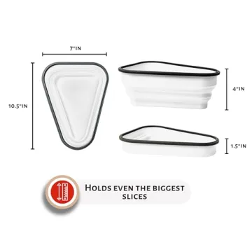 The Perfect Pizza Pack™ - Space Saving Pizza Container