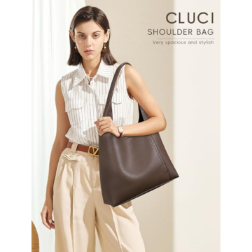 CLUCI Vegan Leather Purses Women Stylish Spacious Eco-Friendly