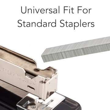 Swingline Staples, Standard Staplers for Desktop Staplers, 1/4" Length, 210/Strip, 5000/Box - Packaging may vary